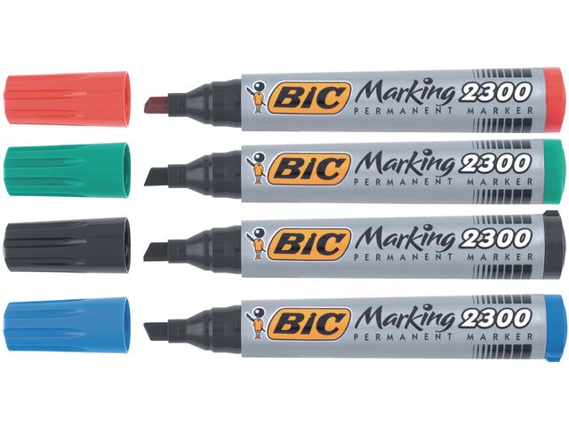 Märkpenna Bic Eco 2300 4 fp - 4