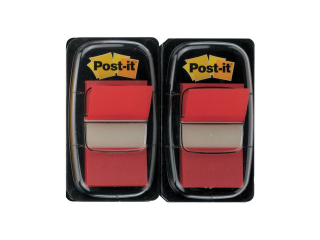 Index POST-IT dubbelpack 2x50 röd 6/fp - 2