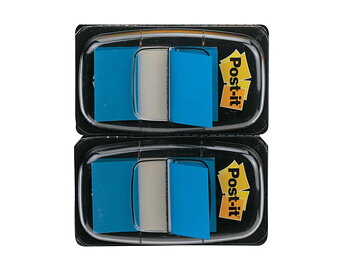 Index POST-IT dubbelpack 2x50 blå 6/fp