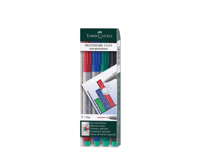 Märkpenna Faber Castell fine 4/fp - 5