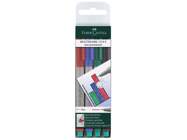 Märkpenna Faber Castell fine 4/fp - 3