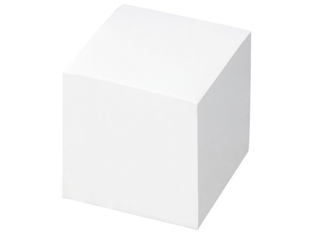 Blockkub Pepperpot 90x90 800 ark vit