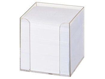 Blockkubhållare Pepperpot 90x90 vit