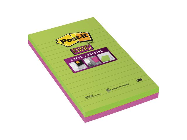 Notes POST-IT SuperSticky 125x200mm2/FP
