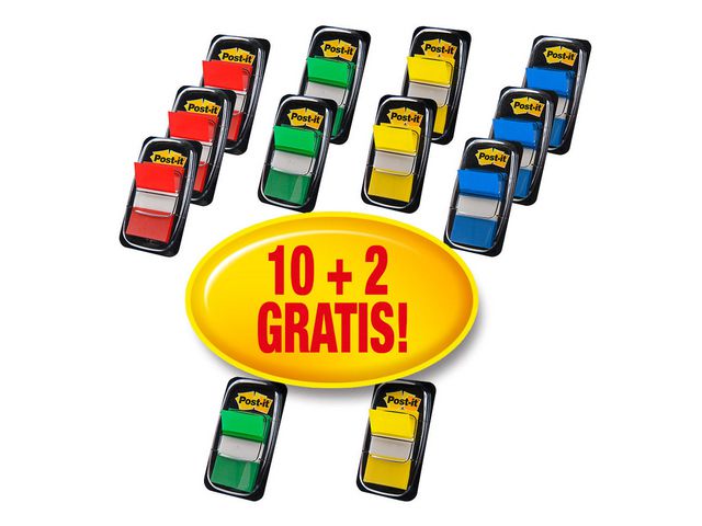 Index POST-IT Värdepack 12/FP