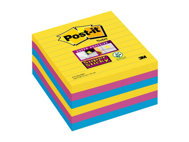 Notes POST-IT Supersticky Rio 101x101 6/FP