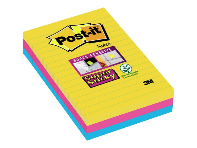 Notes POST-IT Supersticky Rio 101x152 3/FP