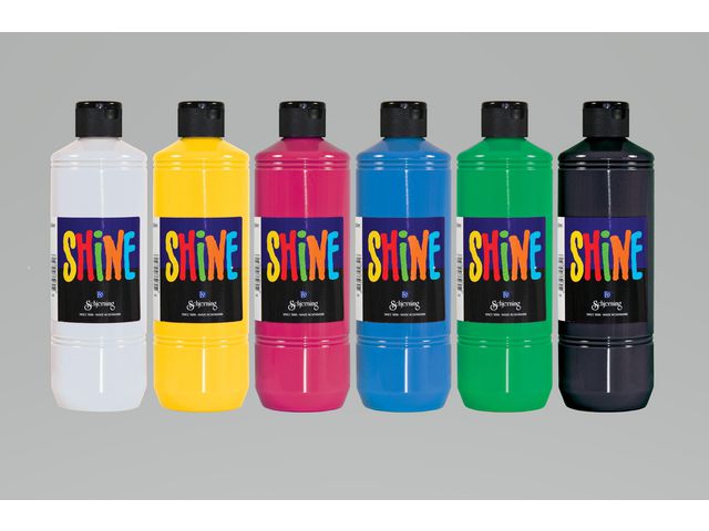 Glansfärg Glossy färglära 500 ml x 6