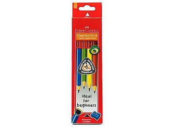 Blyertspennor Faber Castell Junior HB 4/fp