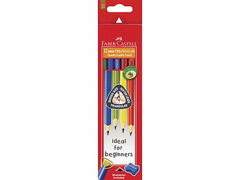 Blyertspennor Faber Castell Junior HB 4/fp