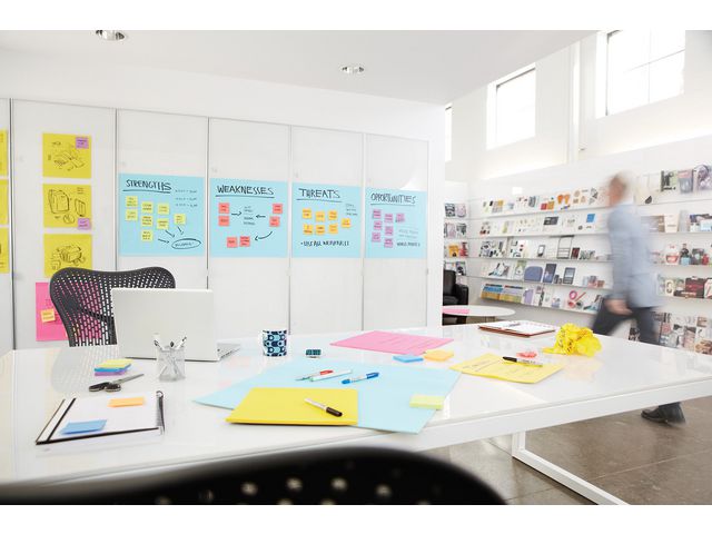Notes POST-IT Big Notes 279x279mm gul 6/fp - 4