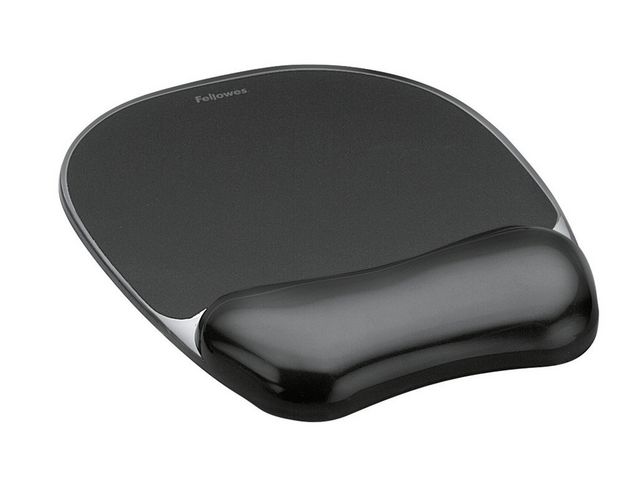 Musmatta FELLOWES Crystal svart