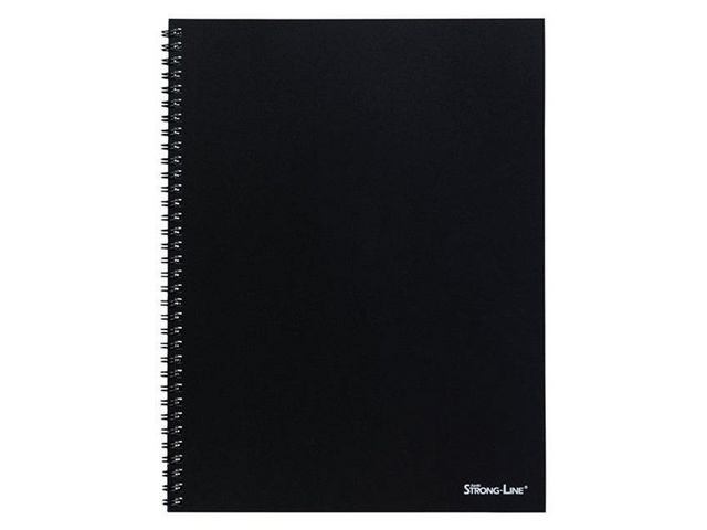 Kollegieblock BANTEX A4 svart 10/fp - 2