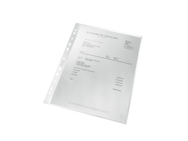Plastficka recycled A4 0,09 100/FP