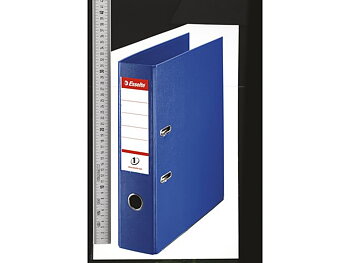 Pärm ESSELTE EU-hålning PP A4 75mm blå