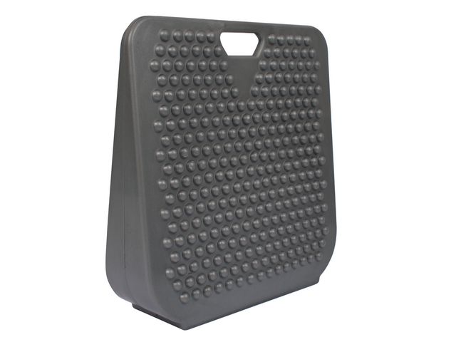 Ergonomisk sittkudde grå med handtag - 3