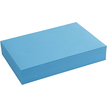 Färgat papper A4 80g Aquablå 500/fp