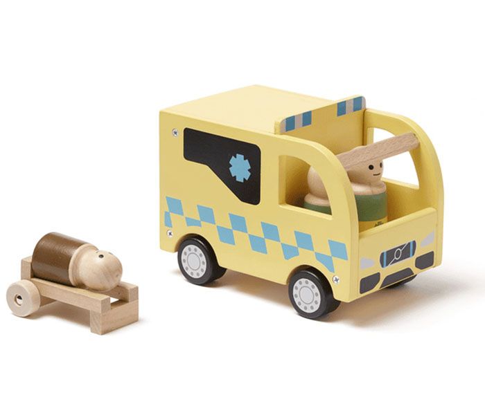 Ambulansbil i trä Kids Concept - 4