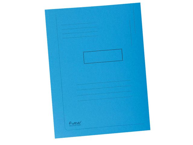 Mapp EXACOMPTA 2 klaff blå 50/fp