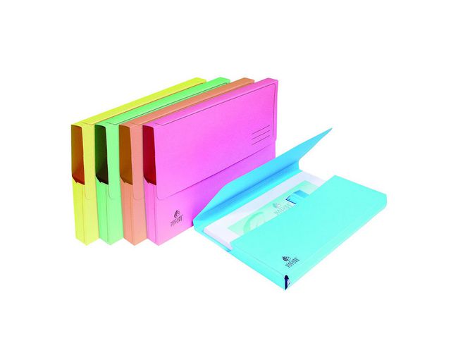 Arkivmapp EXACOMPTA med klaff 220g 10/FP