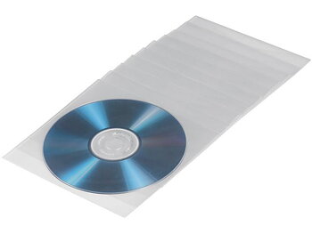 CD/DVD-Fodral HAMA Transparent 50/FP