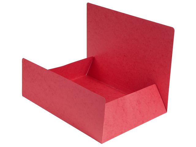 Mapp EXACOMPTA 3-klaff 400g A4 röd - 2