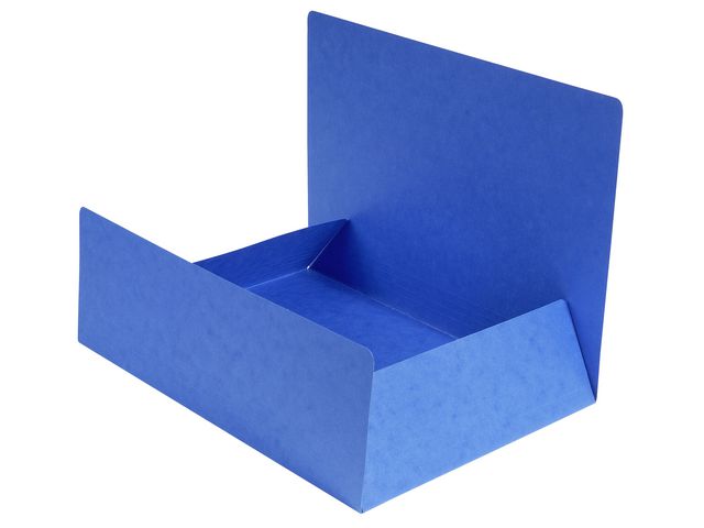 Mapp EXACOMPTA 3-klaff 400g A4 blå - 2