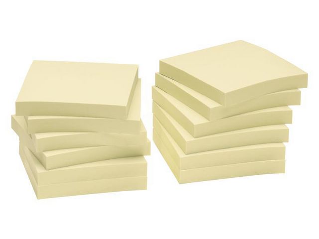 Notes INFO NOTES recy 75x75 gul 12/FP - 2