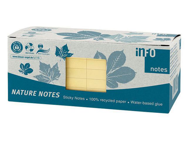 Notes INFO NOTES recy 75x75 gul 12/FP - 3