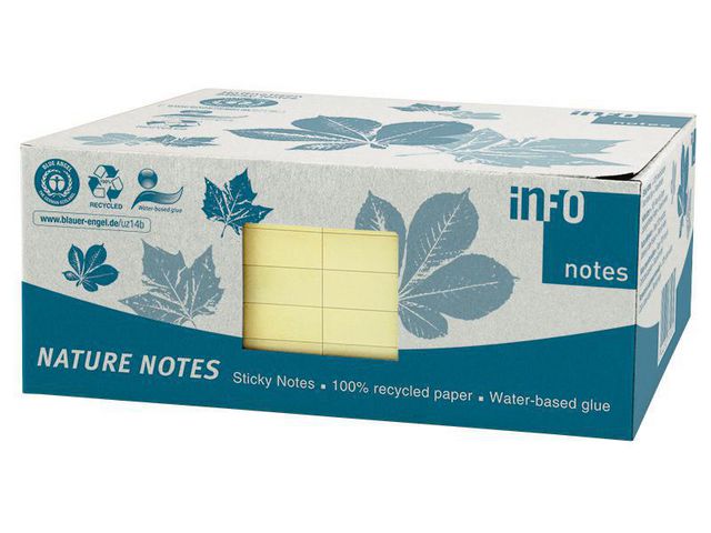 Notes INFO NOTES recy 75x125 gul 12/FP - 3