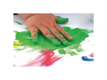 Fingerfärg CREALL 250ml blå