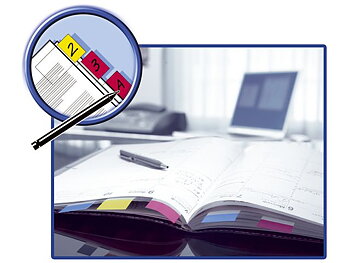 Index POST-IT 25x43mm orange