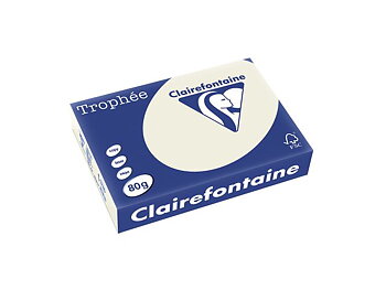 Färgat papper A4 80g Grå 500/fp