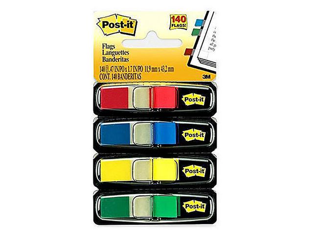 Index POST-IT Pilar 684 ljus färg4x24/FP