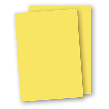 Färgat papper A4 80g Gul 500/fp