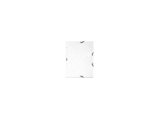 Gummibandsmapp EXACOMPTA 3-kl 400g vit
