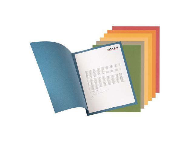 Mapp utan klaff A4 beige 100/fp - 4