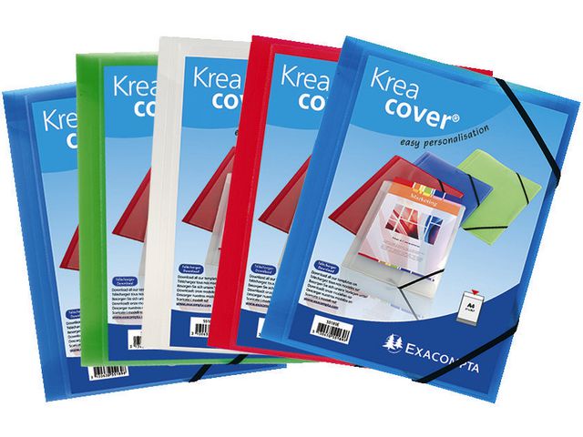 Aktmapp EXACOMPTA 3-klaff transparent - 2