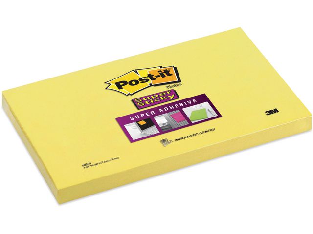 Notes POST-IT Supersticky li.102x152 gul - 4