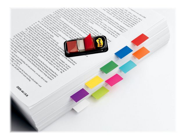 Index POST-IT 25x43mm röd - 4