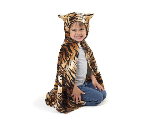 Maskeraddräkt Tigercape 3-7 år
