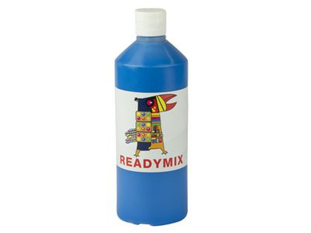 Readymix 500ml primärblå 
