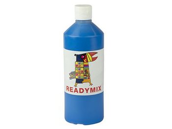 Readymix 500ml primärblå 