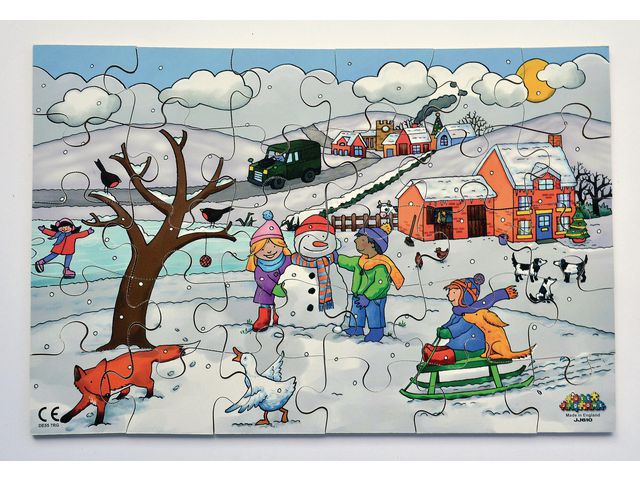 Pussel 4 årstider 4 olika pussel - 3