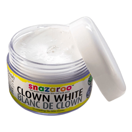 Ansiktsfärg Snazaroo Clownvit 250 ml