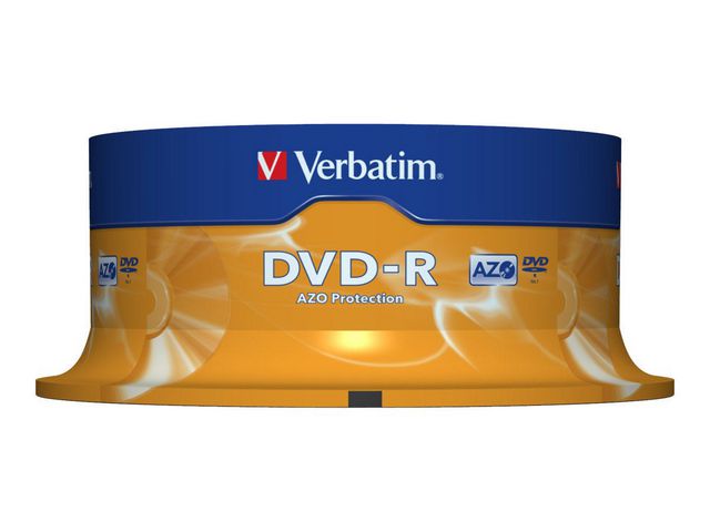 DVD-R VERBATIM 4,7GB 25/FP - 2
