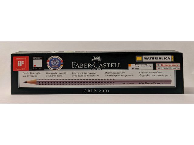 Blyertspenna Faber Castell Grip HB 12/fp