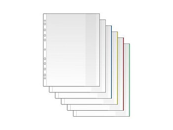 Plastficka Mapp A4 0,12mm neutral 100/FP