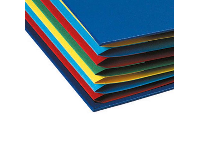 Gummibandsmapp EXACOMPTA 400g A4 grön - 2