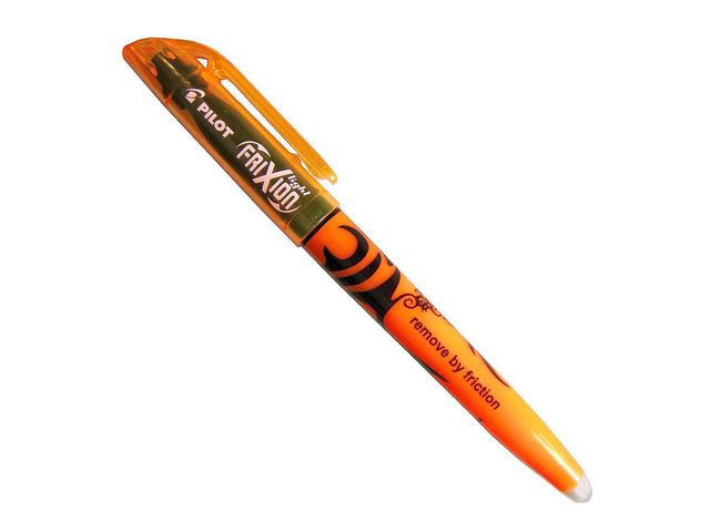 Överstrykningspenna PILOT Frixion Raderbar Orange - 4